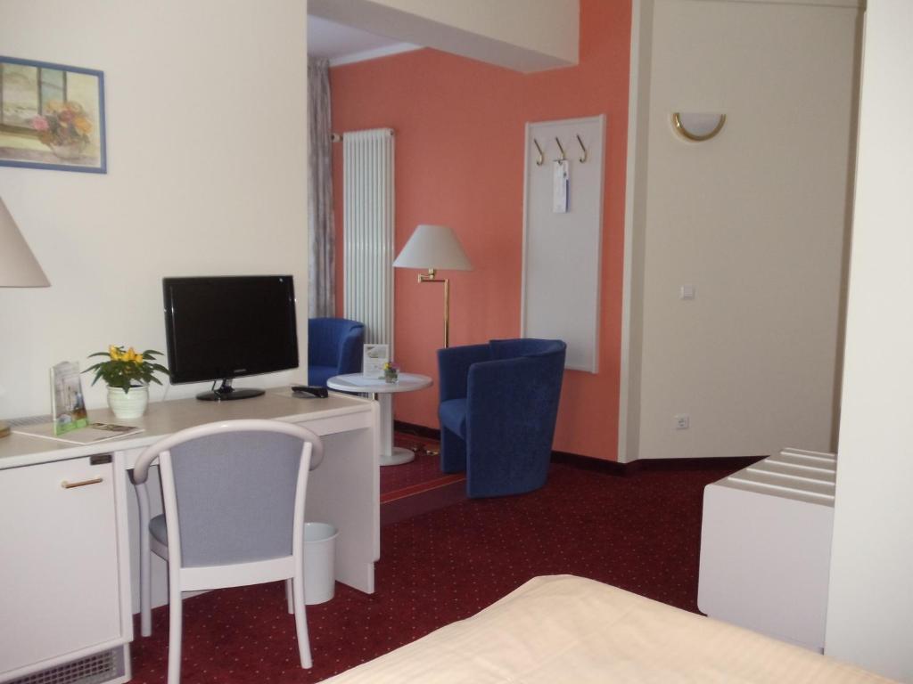 Hotel Weiss Ангермюнде Номер фото